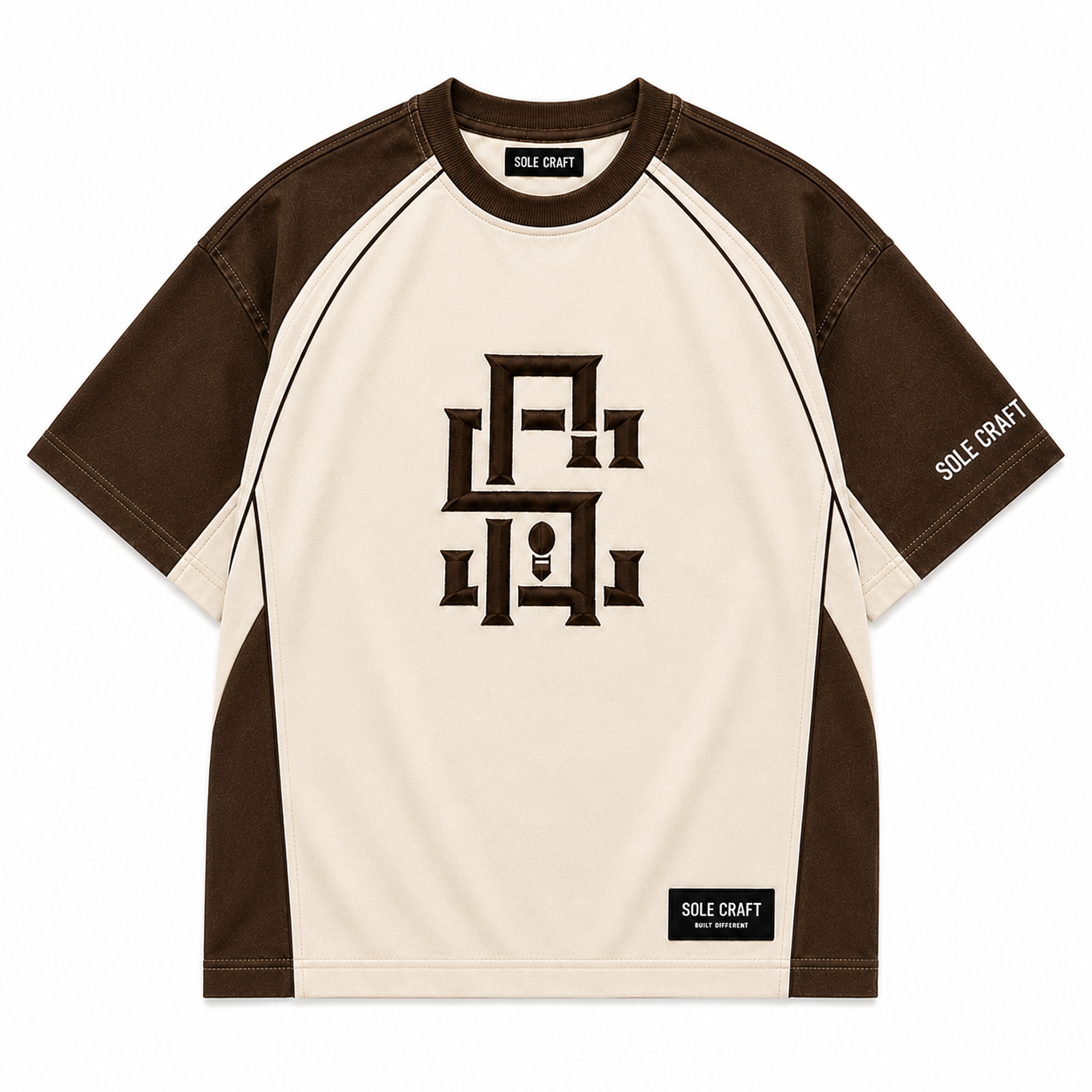 SC Emblem Earth Contrast Tee
